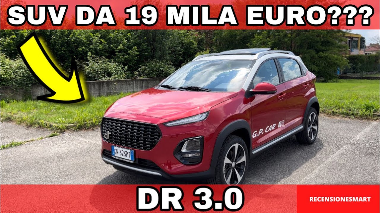 DR 3.0 - MIGLIOR SUV FULL OPTIONAL DA 18.900 EURO??? - Recensione