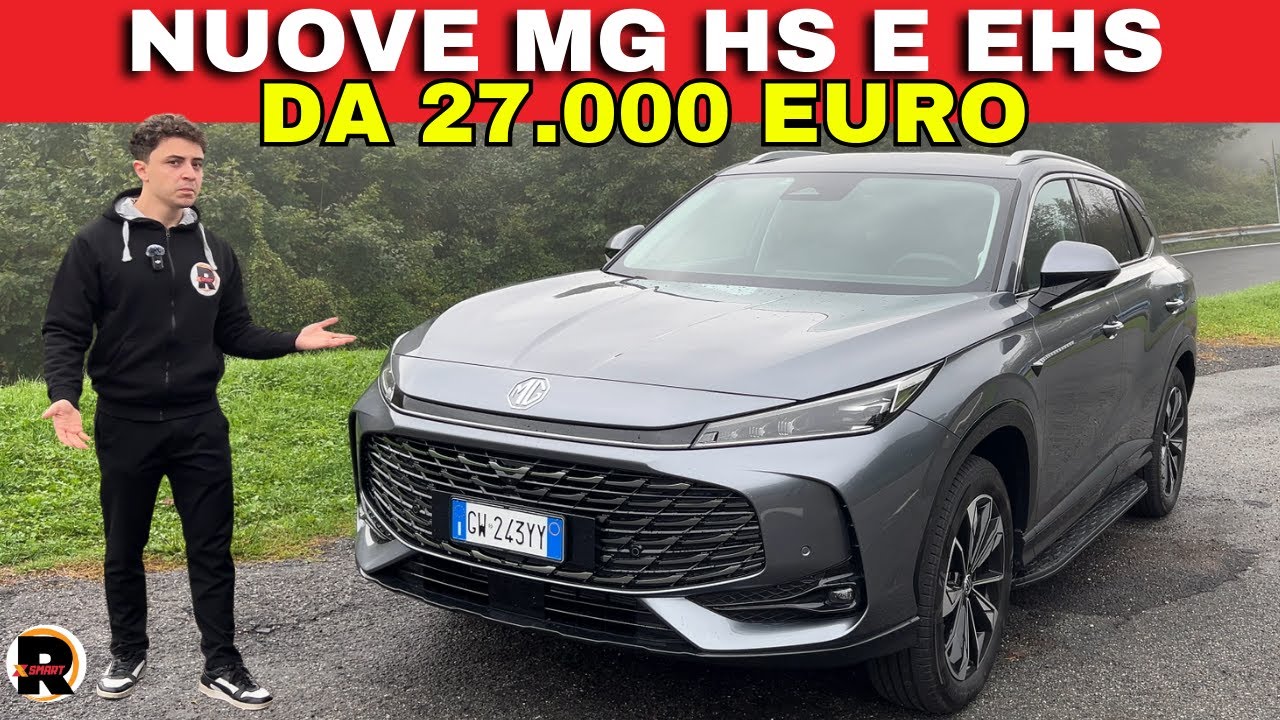 MG HS e EHS - BENZINA e RIVOLUZIONE IBRIDA fino a 1000km di autonomia - Test Drive PRO e CONTRO