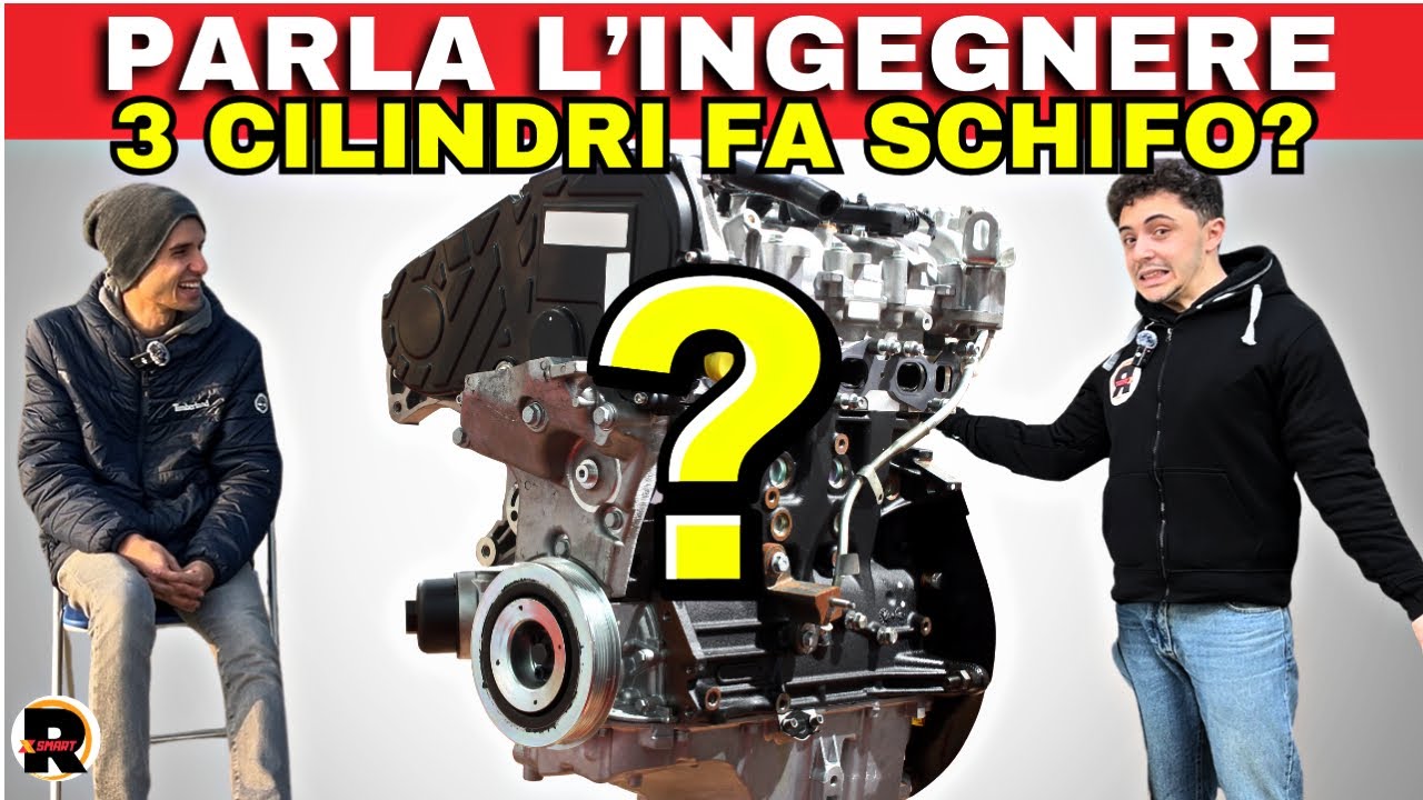 i MOTORI a 3 CILINDRI sono da EVITARE? - PARLA L'INGEGNERE
