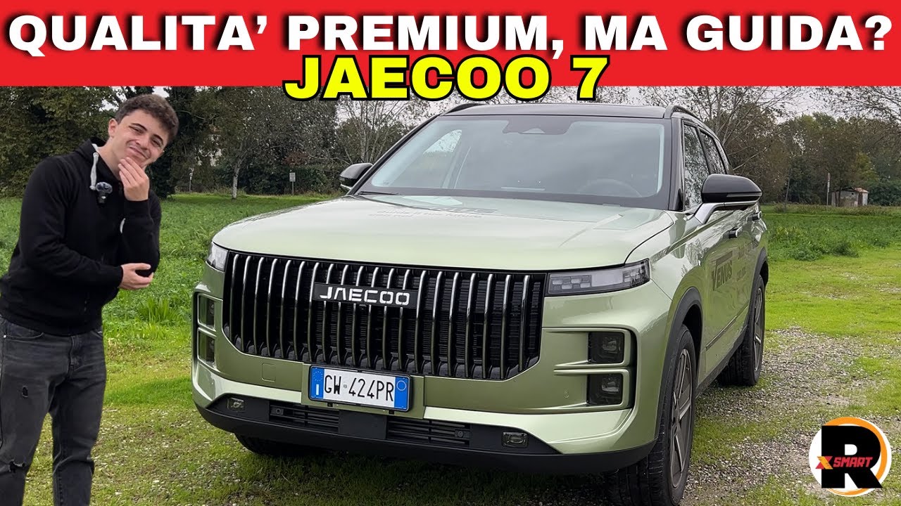 JAECOO 7 - SUV FULL OPTIONAL da 33 MILA EURO - Test Drive PRO e CONTRO