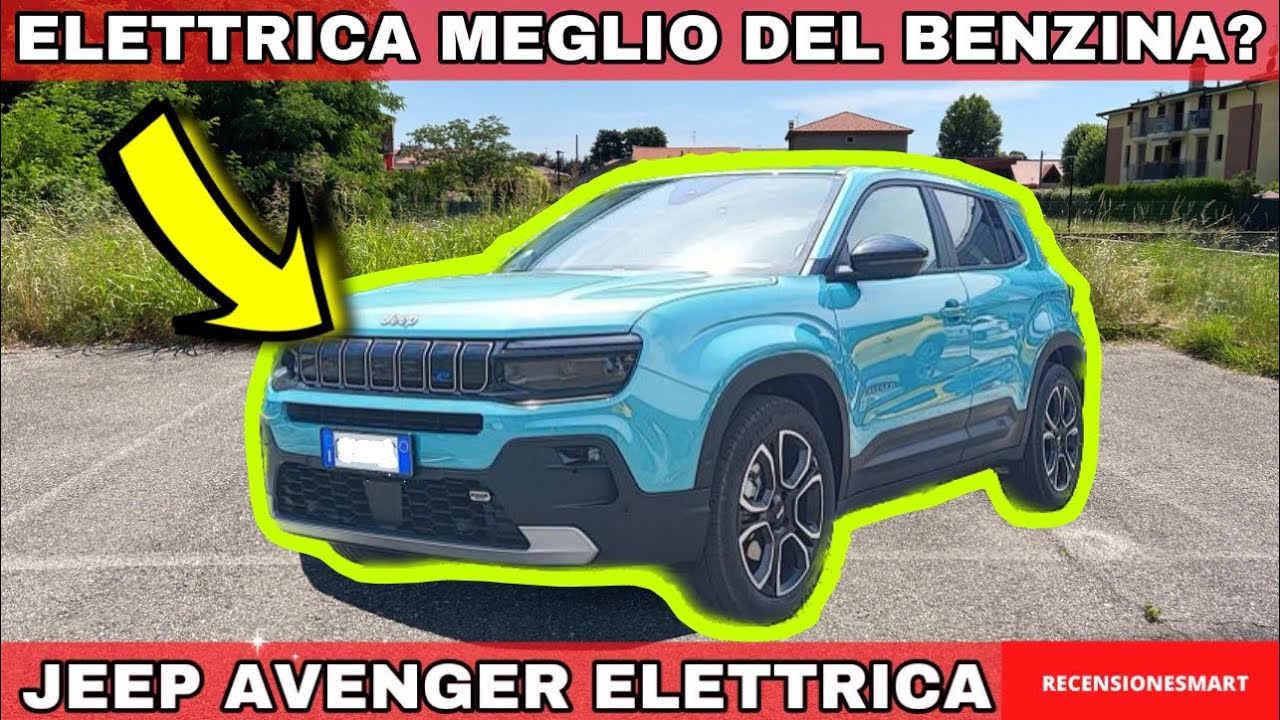 Jeep Avenger ELETTRICA - MIGLIOR SUV ELETTRICO ??? - Recensione